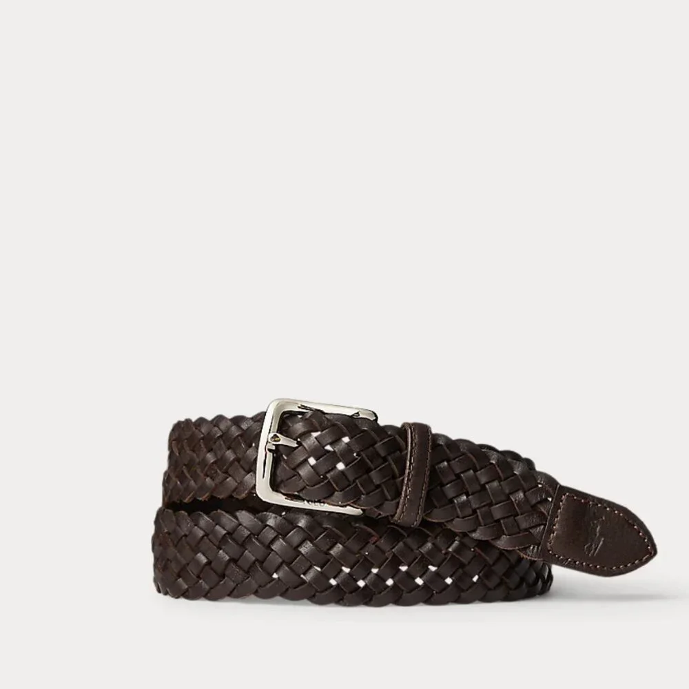 Polo Ralph Lauren Braided Leather Belt